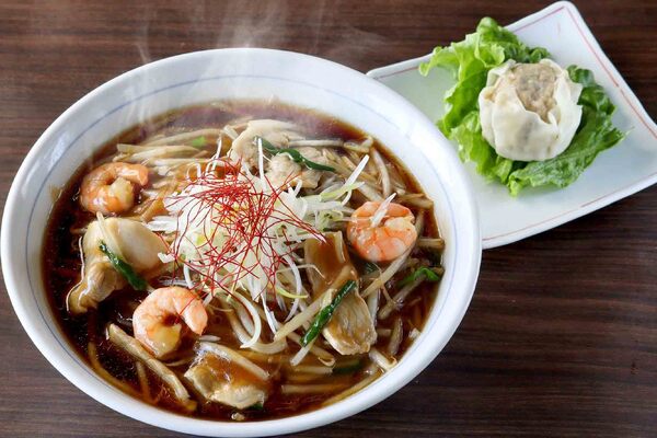 餡かけラーメン