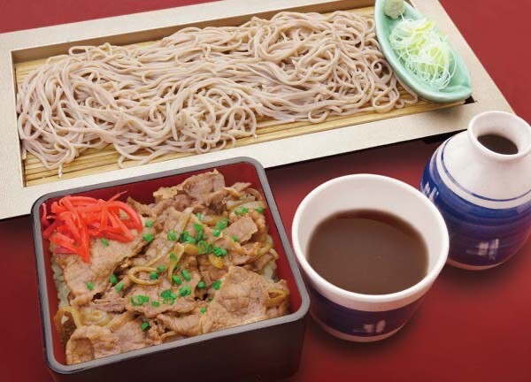 せいろ蕎麦と焼肉重